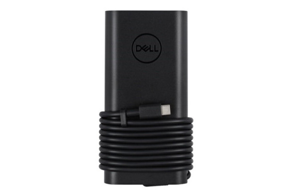 Dell USB-C-Netzadapter (165 W, GaN) mit einem Netzkabel von 1 Meter – Europa