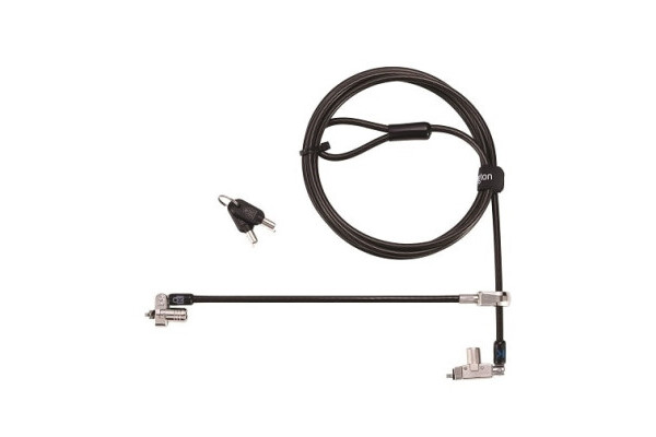 N17 2.0 Laptopschloss Mit Zwei Schließköpfen Für Wedge-Shaped Security Slots