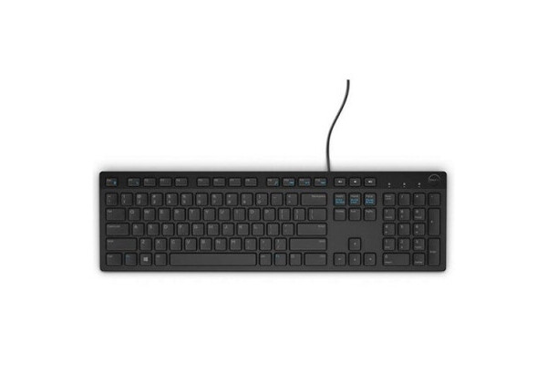 Dell Multimedia-Tastatur-KB216 - US International (QWERTY) - Schwarz