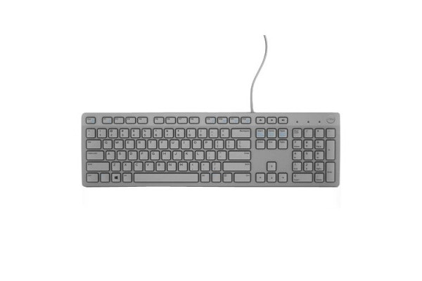 Dell Multimedia-Tastatur-KB216 - Deutsch (QWERTZ) - Grau (-PL)