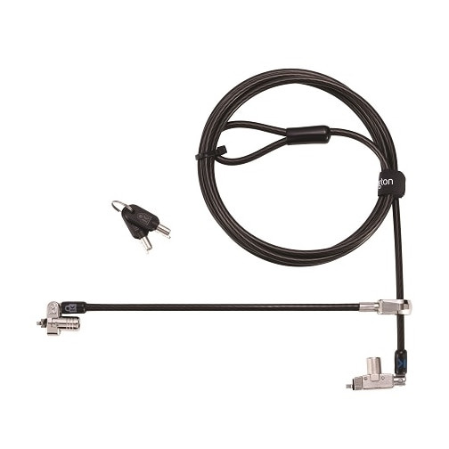 N17 2.0 Laptopschloss Mit Zwei Schließköpfen Für Wedge-Shaped Security Slots