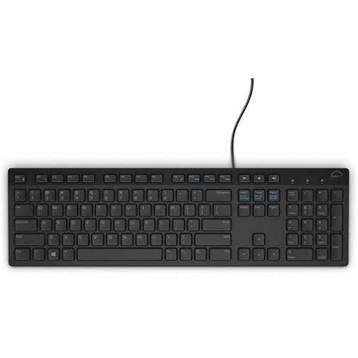 Dell Multimedia-Tastatur-KB216 - US International (QWERTY) - Schwarz